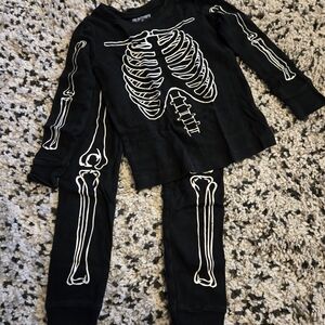 Old Navy Black Skeleton Costume Set for Kids